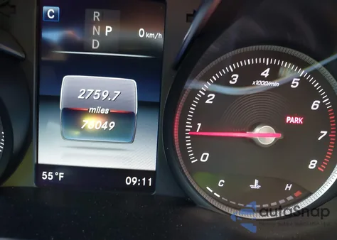 2018 Mercedes-Benz C 300 4Matic z USA, uszkodzony, nr VIN WDDWF4KB0JR335356